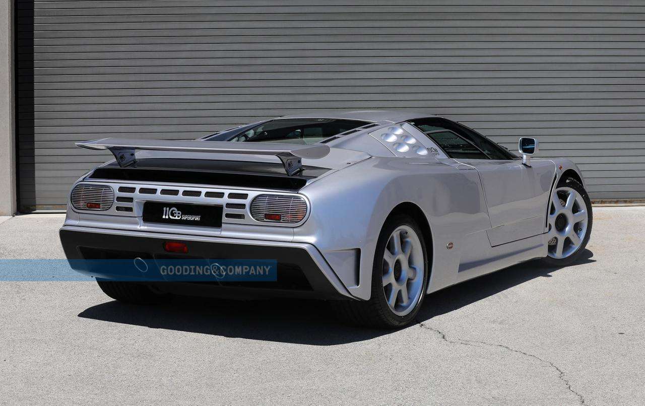 Bugatti EB110 SS-Pebble Beach auction-2