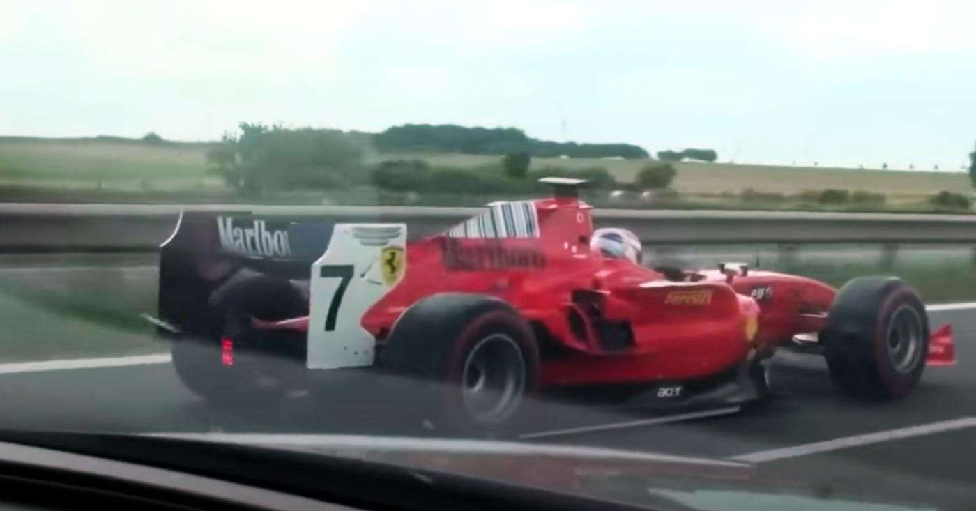 Formula-1-GP2-race-car-Czech-highway