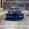 Bugatti Divo quarter-mile world record-Yas Marina