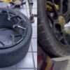 Lamborghini Aventador Centre-lock wheel failure