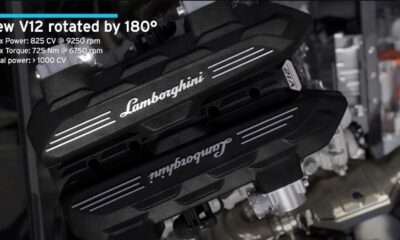 Lamborghini Aventador successor-LB744-powertrain-2