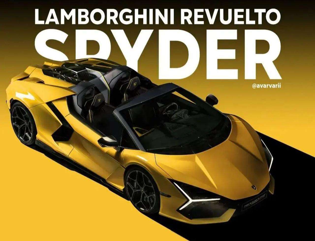 Lamborghini Revuelto Spyder-Rendering-1
