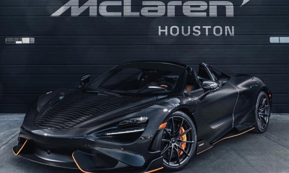 McLaren Houston delivers one-off 765LT Spider 