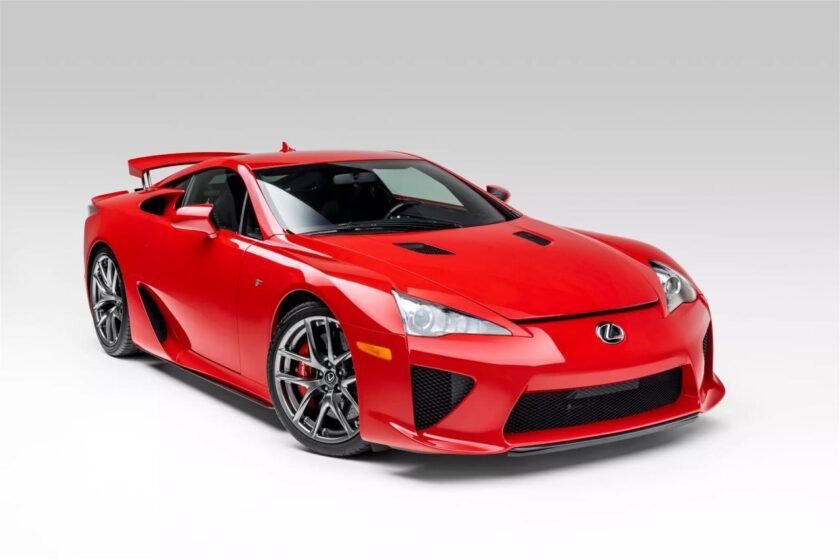 Ferrari Red Lexus LFA Is Up For Auction How Much Will You Bid The Ferrari Red Lexus LFA Is Up For Auction How Much Will You Bid The