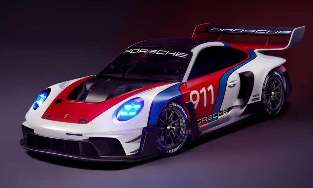 $1.04 million Porsche 911 GT3 R Rennsport monitor automotive unveiled