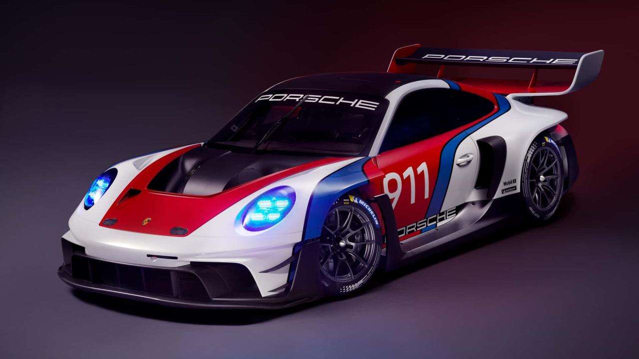 $1.04 million Porsche 911 GT3 R Rennsport track car unveiled - The