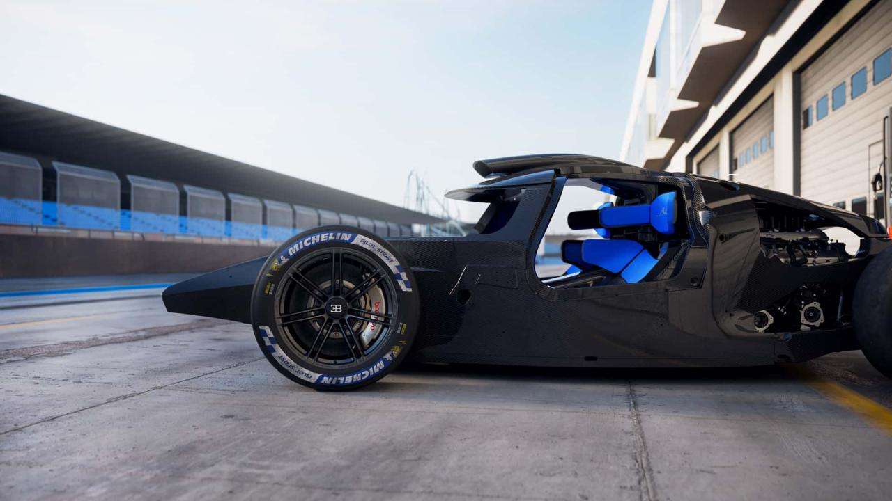 Bugatti Bolide-carbon monocoque-chassis-3
