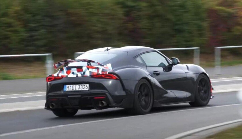 Watch the 2025 Toyota Supra GRMN test around the Nurburgring - The