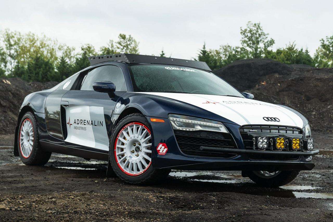 Audi R8 rally car for sale-Bring a trailer-1