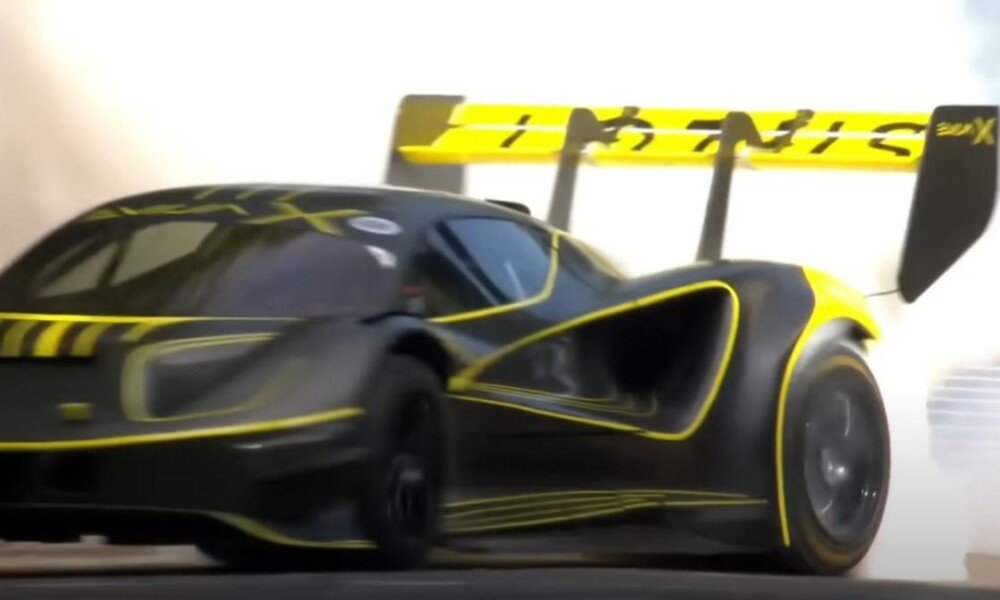 2000 hp Lotus Evija X electric hypercar crashes at Goodwood