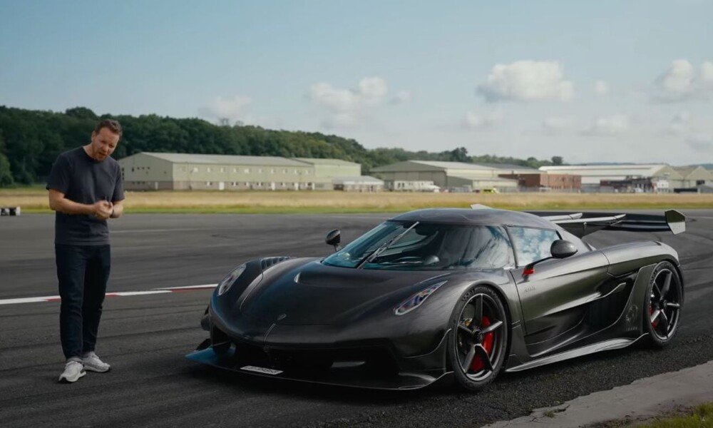 Koenigsegg Jesko Attack sets a new Top Gear test track lap record