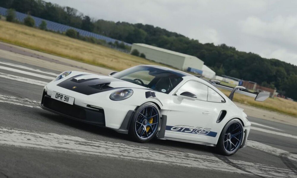 Porsche 911 GT3 RS sets the 18th quickest time at Top Gear Track