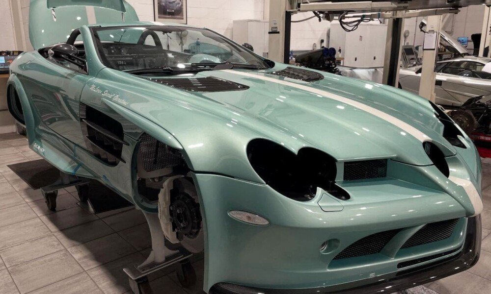 World's first McLaren SLR Roadster HDK takes shape at MSO in