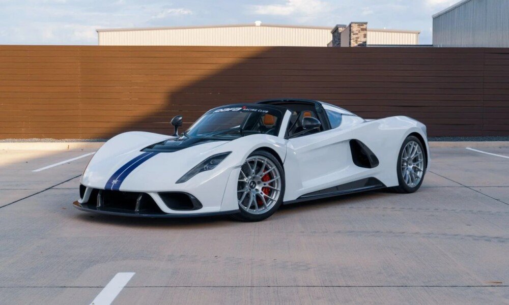 Hennessey Venom F5 Roadster listed for sale in USA for .8 million