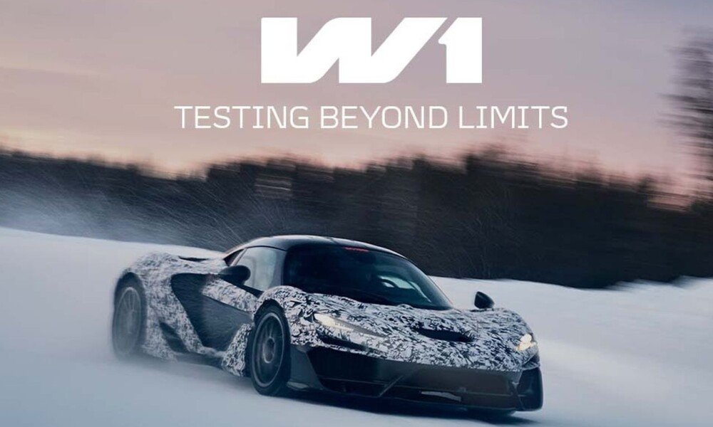 McLaren W1 prototype tests in the freezing Arctic ahead of production
