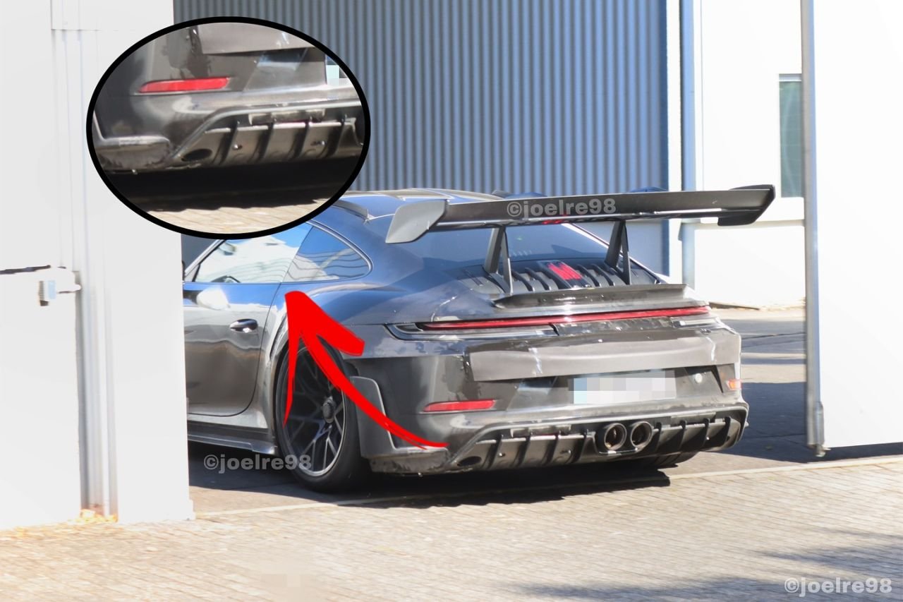 2026 Porsche 911 GT3 RS turbo spied-1