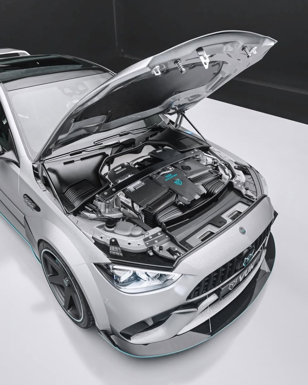 VUK EVOlution X is a V8-swapped C63 inspired by the Mercedes 190E Evo ...