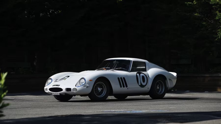 World’s only factory-painted white Ferrari 250 GTO heads to auction