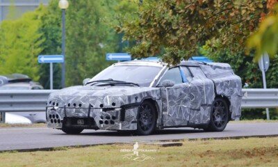 Ferrari EV breadvan spy shots-2