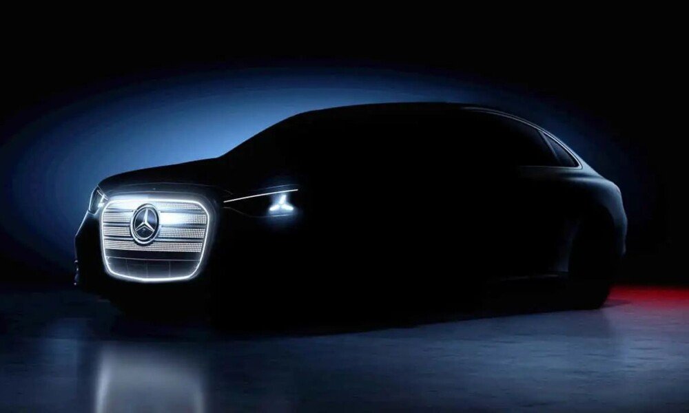 Mercedes-Benz C-Class electric teased ahead of 2026 unveil