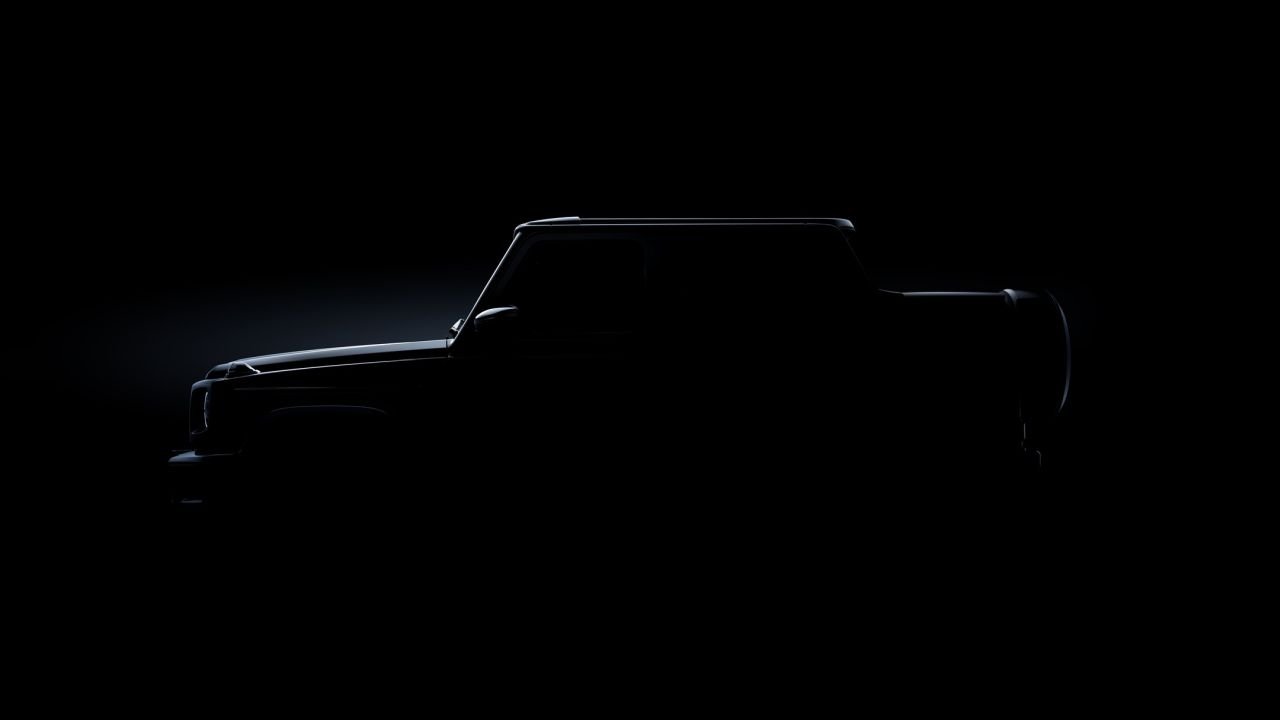 Mercedes-Benz G-Wagon pickup truck teaser
