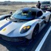 Aston Martin Valhalla prototype caught speeding USA