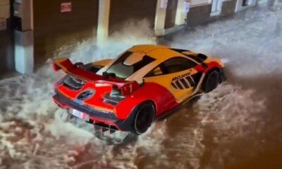 McLaren Senna-Malta-floods