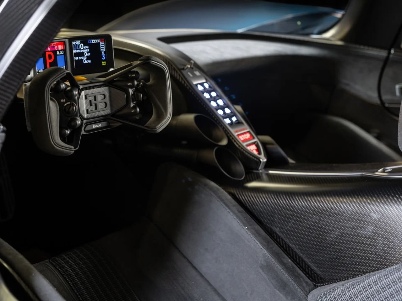 Bugatti Bolide Blue Carbon RM Sothebys Paris auction-2