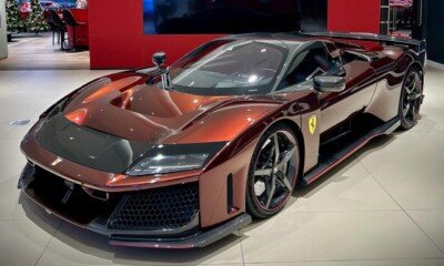 Ferrari F80 delivery UK-1