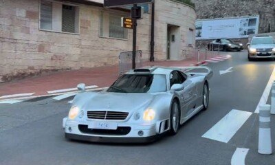 Mercedes CLK GTR Monaco Fernando Alonso