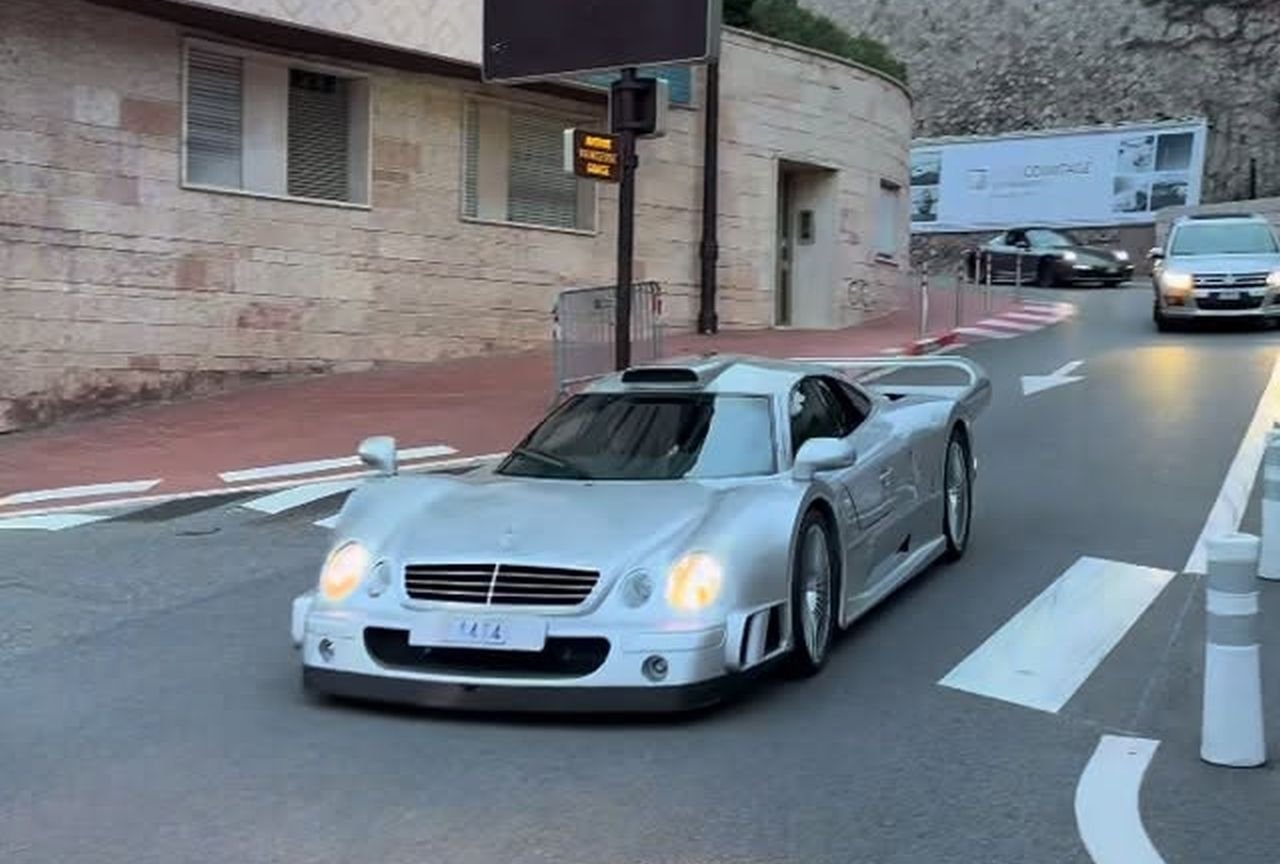 Mercedes CLK GTR Monaco Fernando Alonso