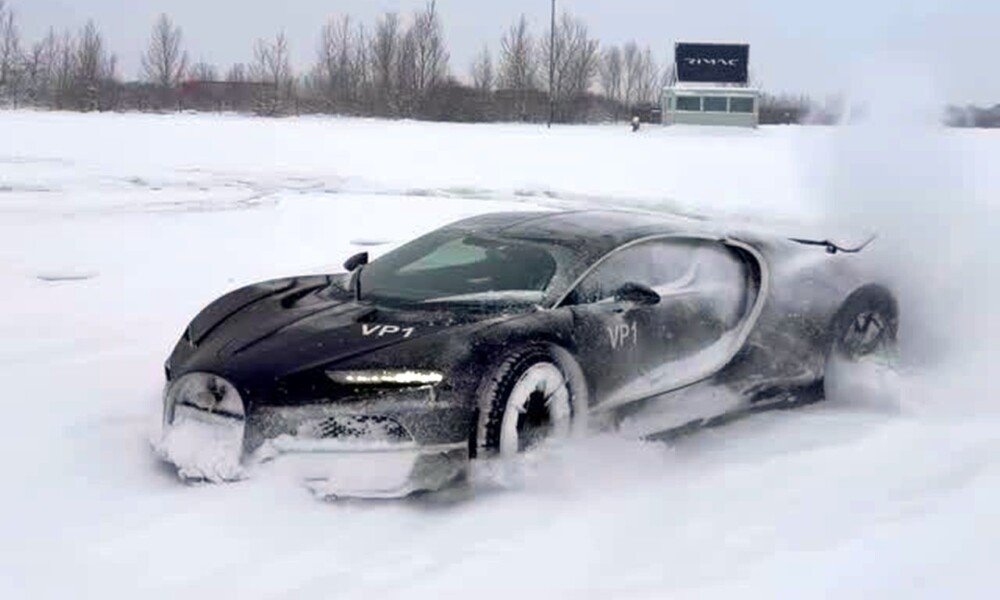 Bugatti CEO plays with his new toy – an 1800 hp Tourbillon