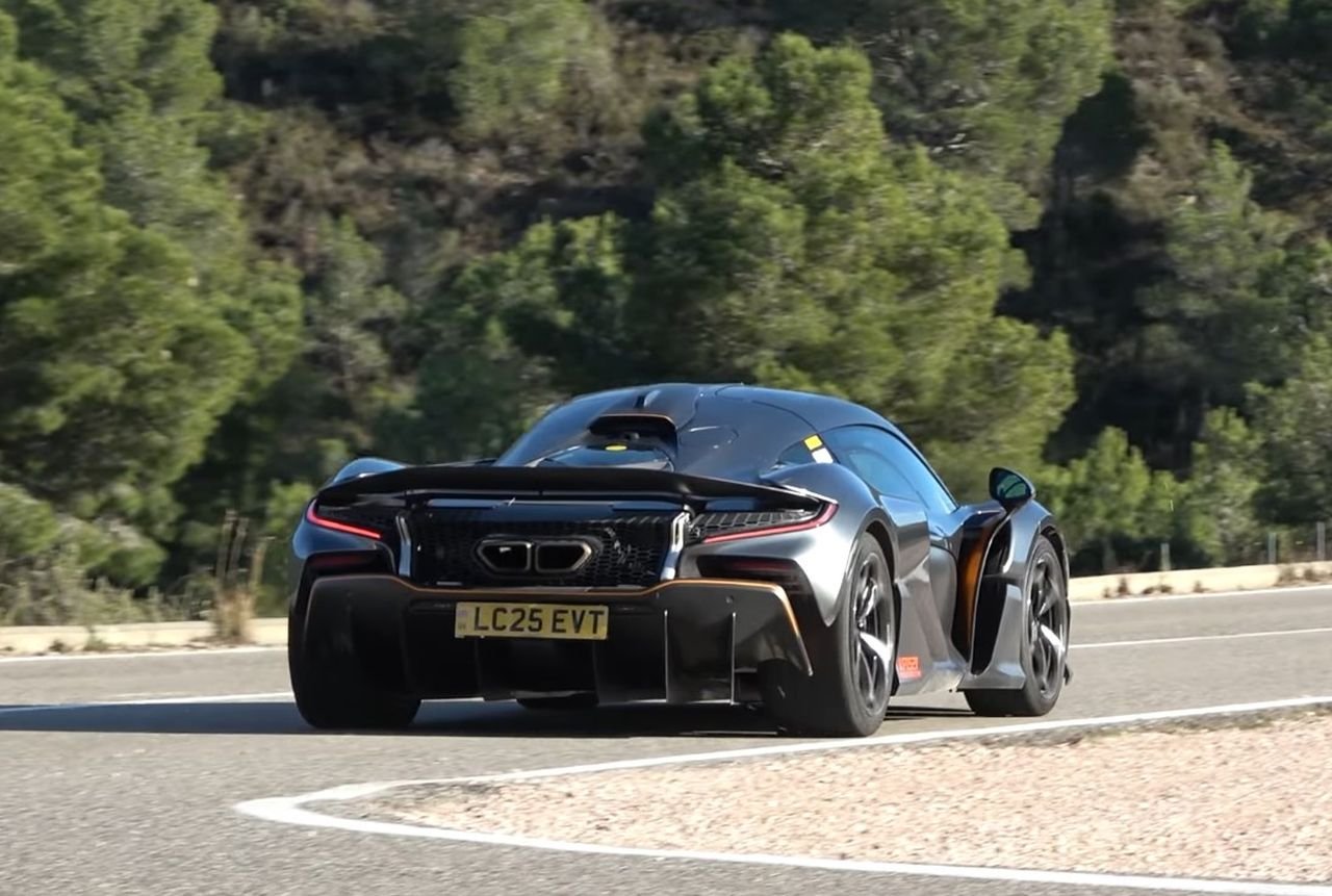 McLaren W1 testing in Spain-2