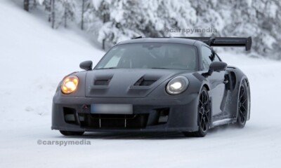 Porsche 911 GT3 RS facelift-spy shots-1