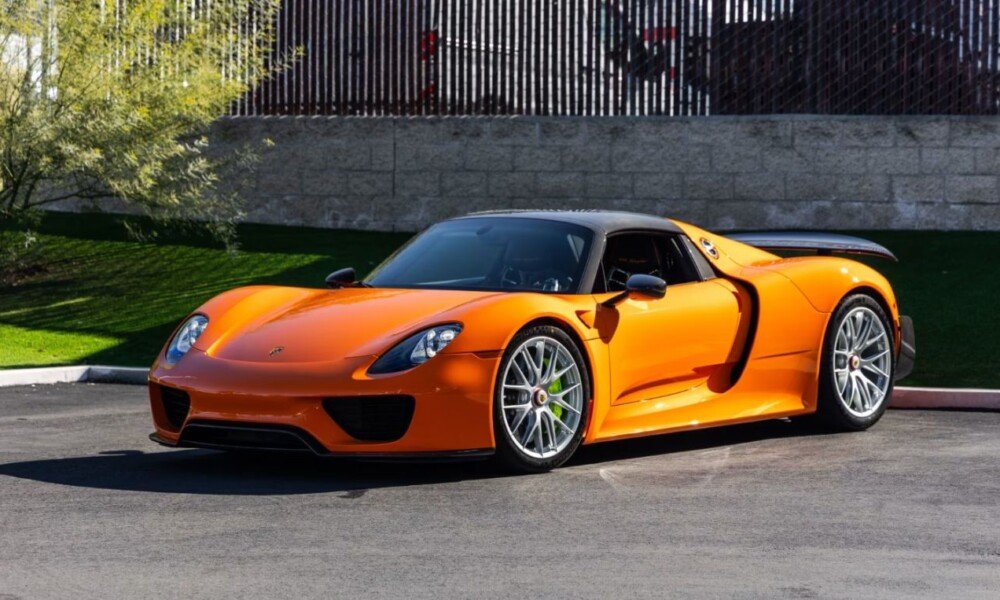 Porsche 918 Spyder sells for a record price of $6 million at