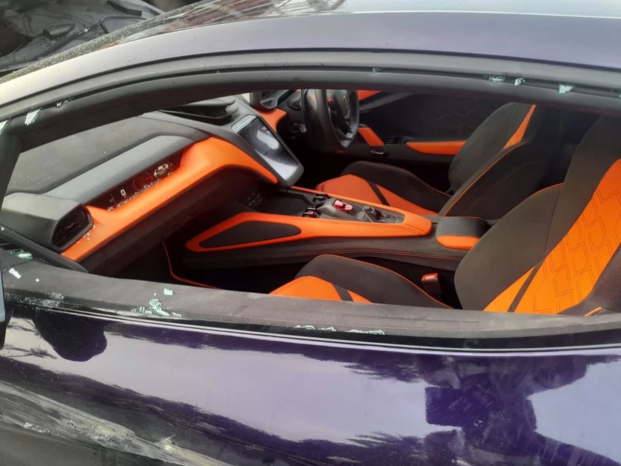 Lamborghini Revuelto crash Kerala-India-2