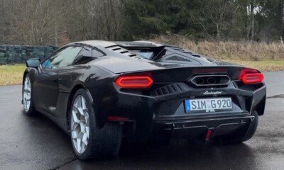 Straight-piped Lamborghini Temerario Grail Automotive