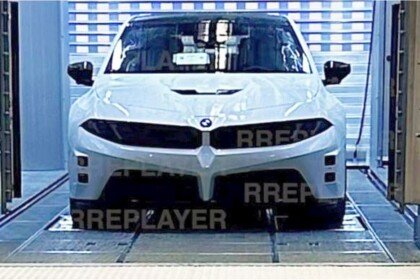 BMW M3 electric leaked image