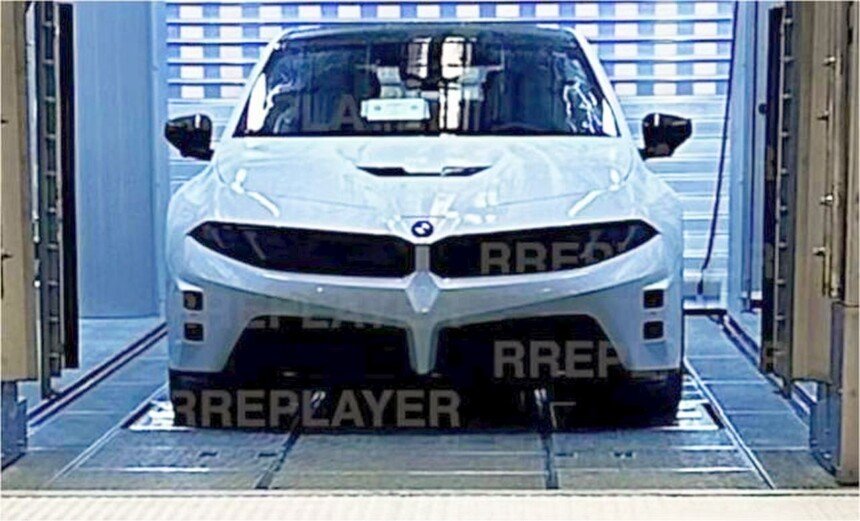 BMW M3 electric leaked image