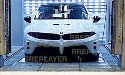 BMW M3 electric leaked image