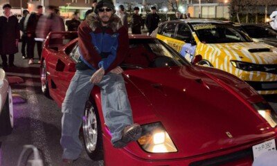 Lewis Hamilton-Ferrari F40-Daikoku-Japan-1