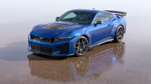 2026 ford Mustang Dark Horse SC front quarter