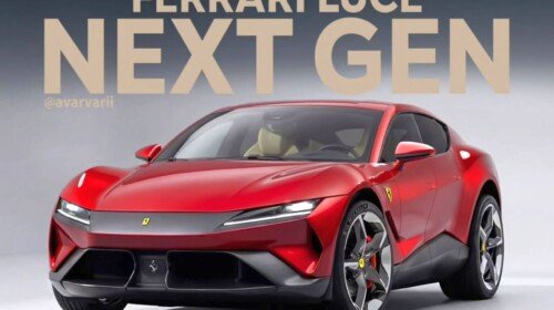 Ferrari Luce rendering