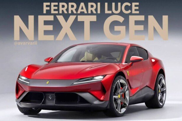 Ferrari Luce rendering