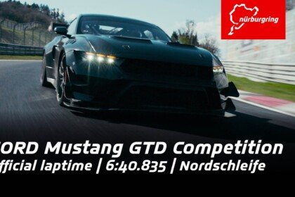 Ford Mustang GTD Nurburgring lap
