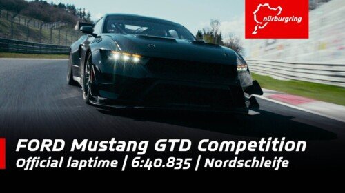 Ford Mustang GTD Nurburgring lap