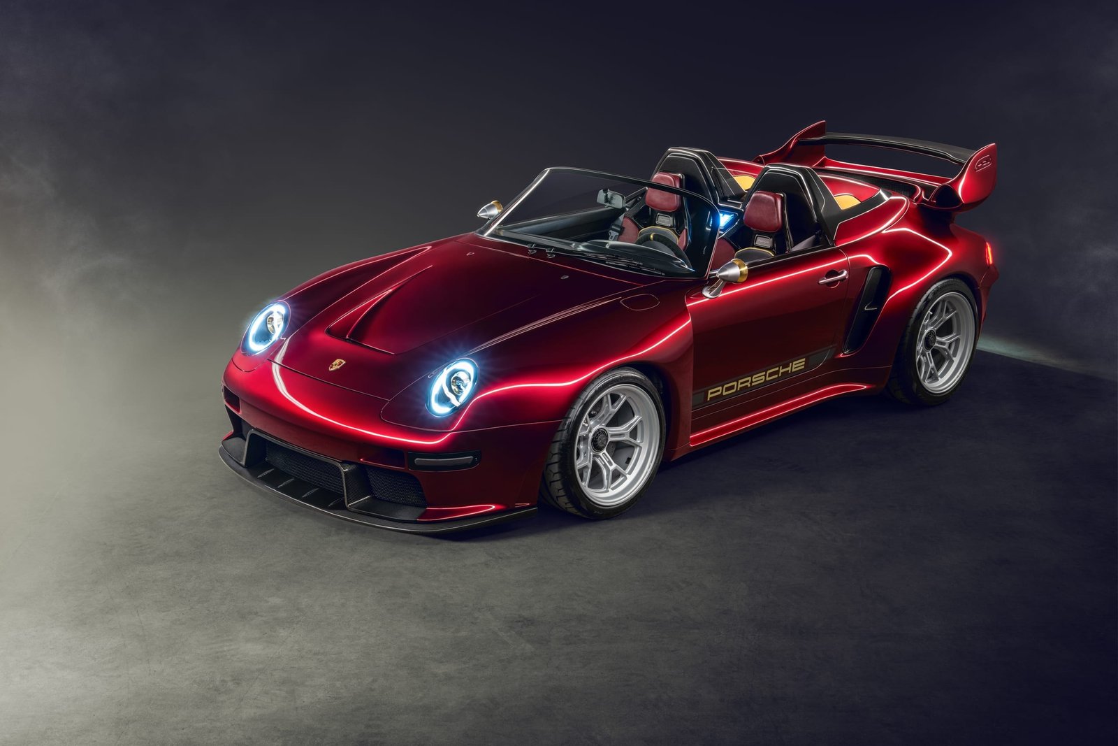 Gunther Werks builds a custom Porsche 993 called End Game with an arc reactor
