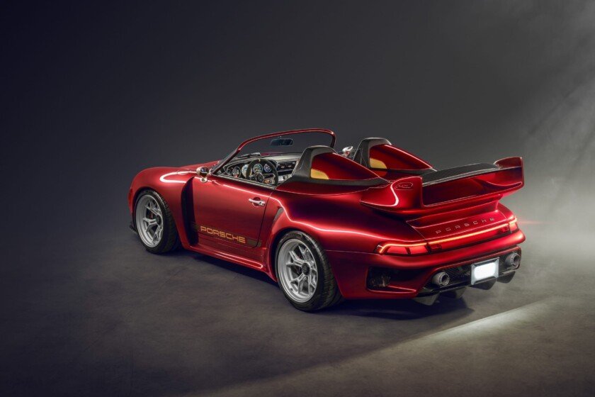 Gunther Werks-custom Porsche 993-End Game rear quarter