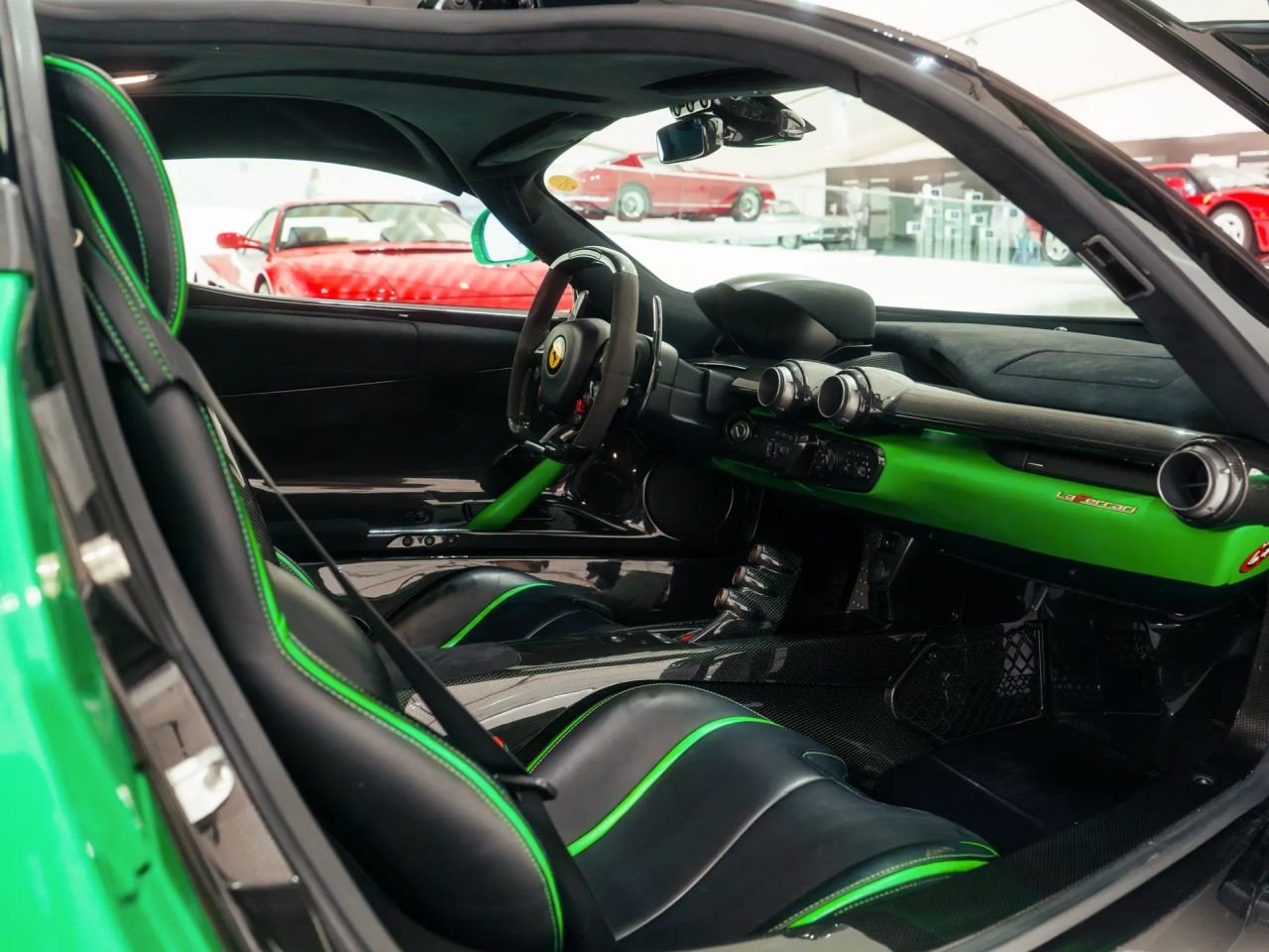 Jamiroquai Signal Green LaFerrari auction-1