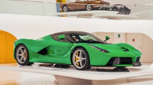 Jamiroquai Signal Green LaFerrari auction-3